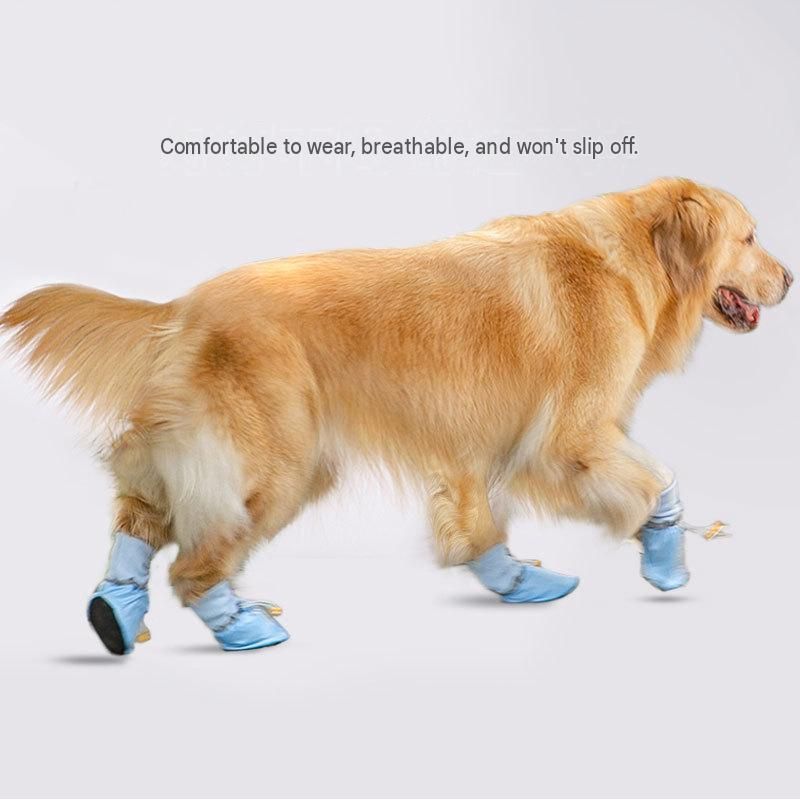 Blue 4XL Size Dog Protective Care Set - Polyester Elbow Sleeve view 8