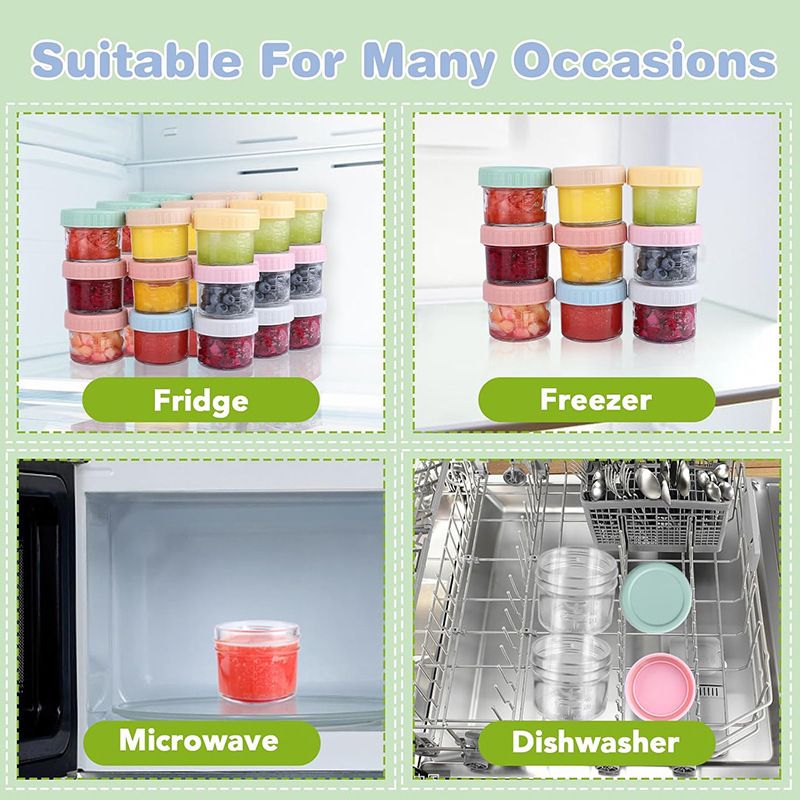 Seasoning Preparation and Storage Set-Green Electric Handheld Food Processor view 13