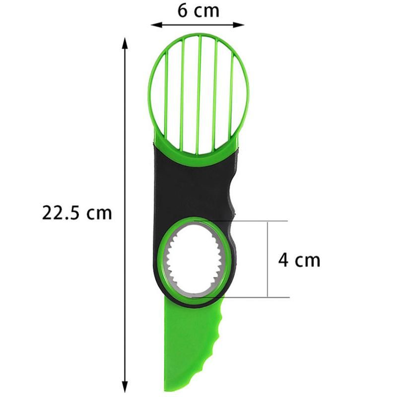 3 in 1 Avocado Slicer and Pitter - ABS Fruit Cutter for Cutting view 9