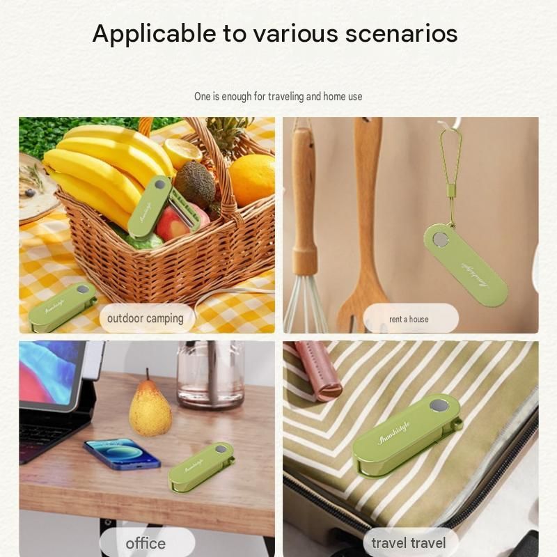 Purple Portable Folding Fruit Peeler - Stainless Steel Blade view 7