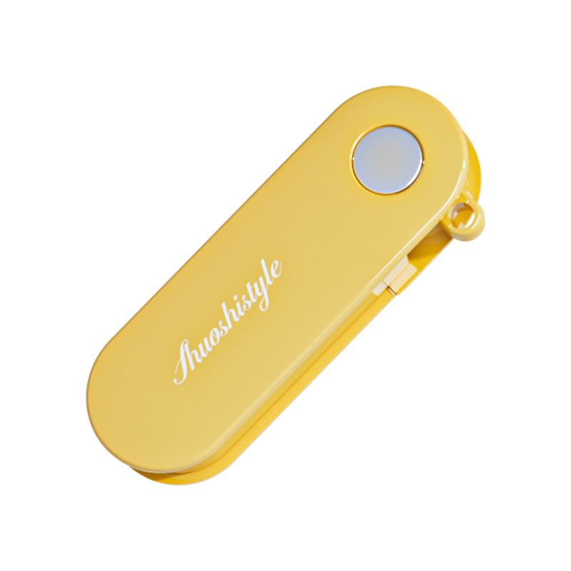 Yellow Portable Folding Fruit Peeler - Stainless Steel Blade