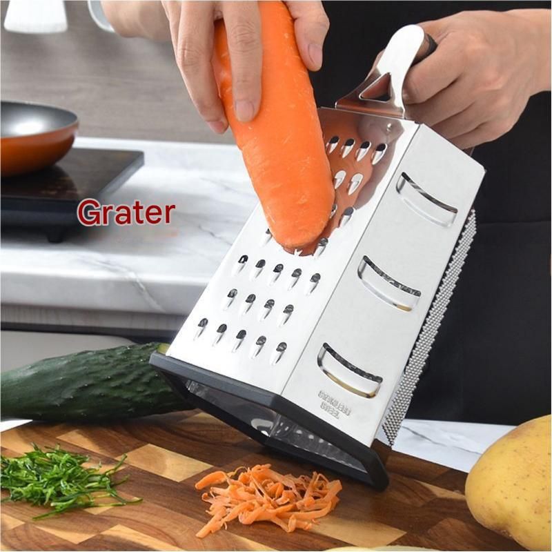 Multifunctional Six-Sided Box Vertical grater - Hollow tubular handle view 7