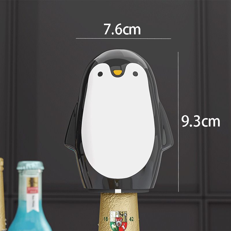 1 pcs Penguin-shaped design Bottle Opener - Stainless Steel and Plastic view 9