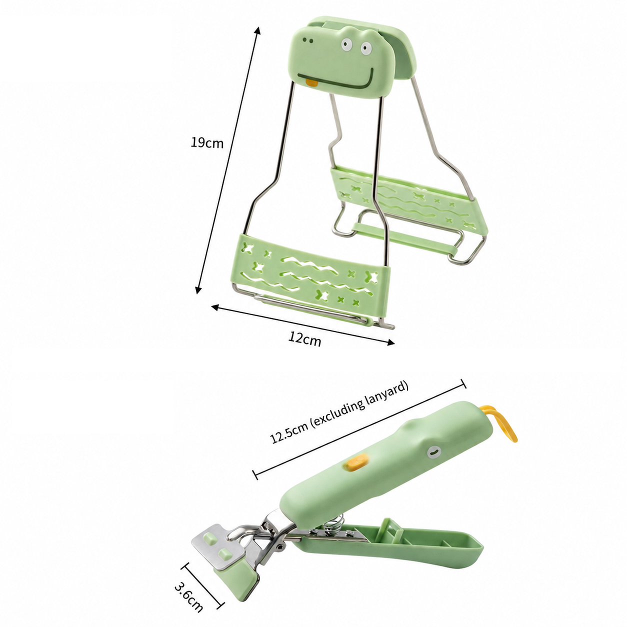 Anti-Scald Dish Lifter and Bowl Gripper Set - Adjustable Silicone Grip