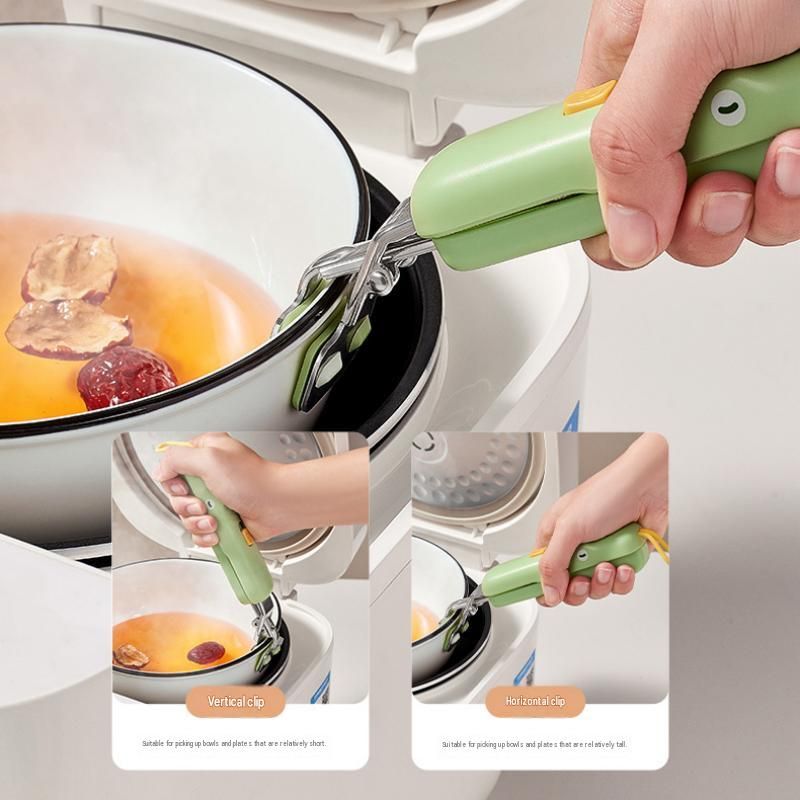 Cute Crocodile shape Kitchen Heat Resistant Set - Silicone Oven Mitts and view 4