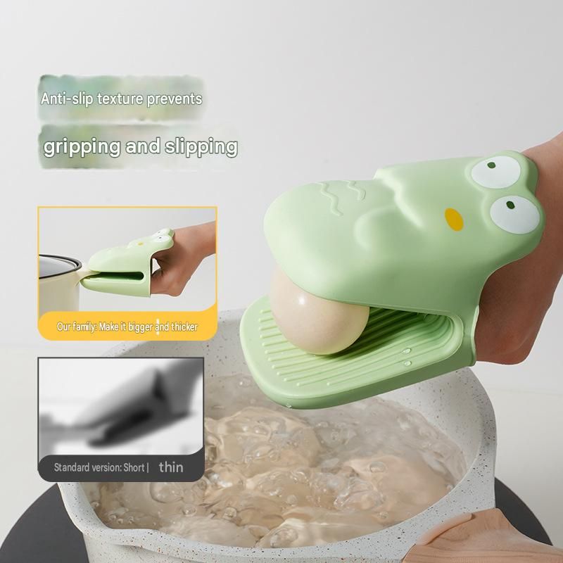 Crocodile shape Kitchen Heat Resistant Set - Adjustable Stainless Steel Plate view 10