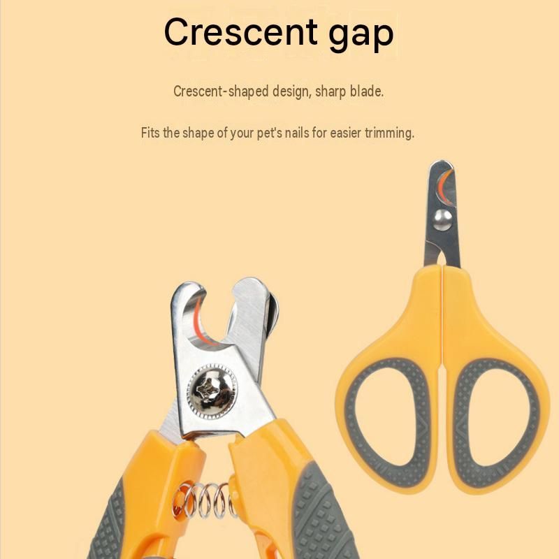 Pet Nail Clippers for Cats and Dogs - Stainless Steel Blade with Safety Guard view 6