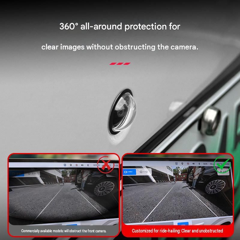 2 pair Car Camera Lens Protector Cover - ABS Material - Dustproof and view 3