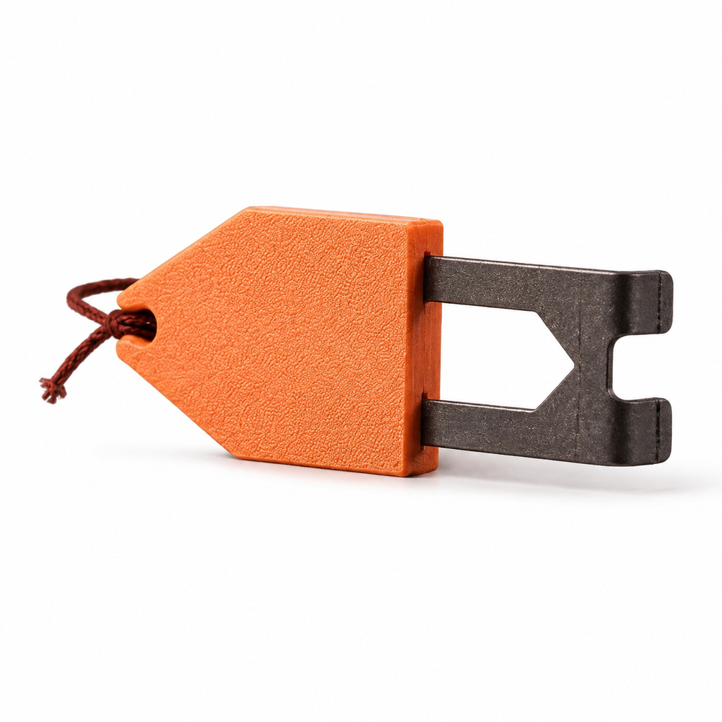 1-pack Rope Anchor Hook - Compact Multipurpose Cord Fixing Tool for Outdoor