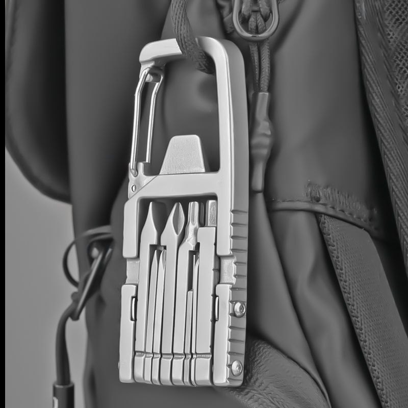 2-pack 13-in-1 Stainless Steel Multi Function Tool - SIM Card Ejector view 10