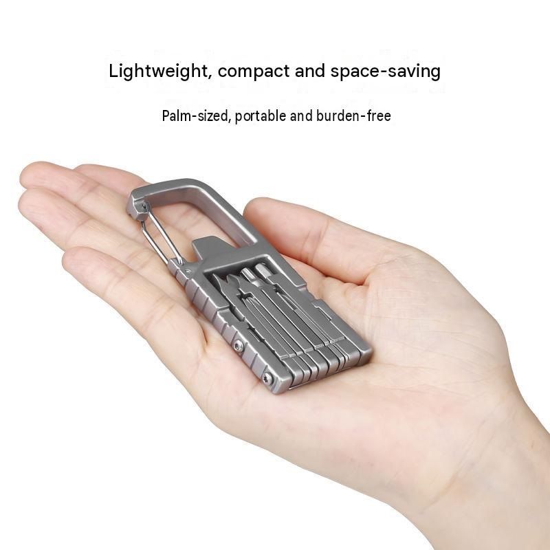 3-pack 13-in-1 Stainless Steel Multi Function Tool - SIM Card Ejector view 3