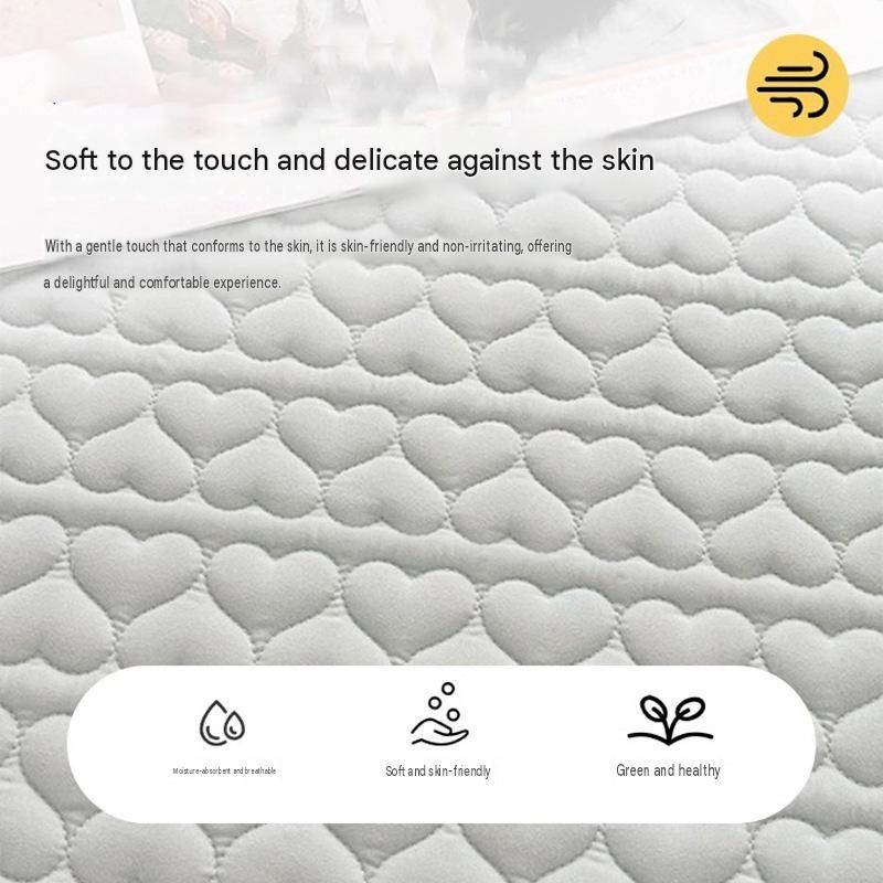 Skin-friendly and comfortable Pillow Protector 48x74cm Green（Pack of 1）- Sweat view 3