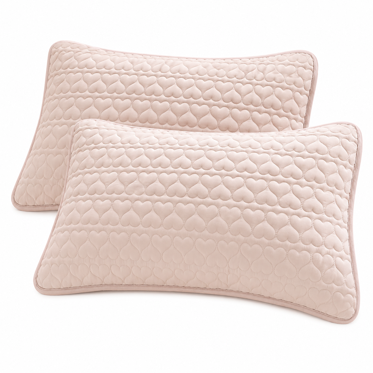 Skin-friendly and comfortable Pillow Protector 48x74cm Pink（Pack of 1 pair）