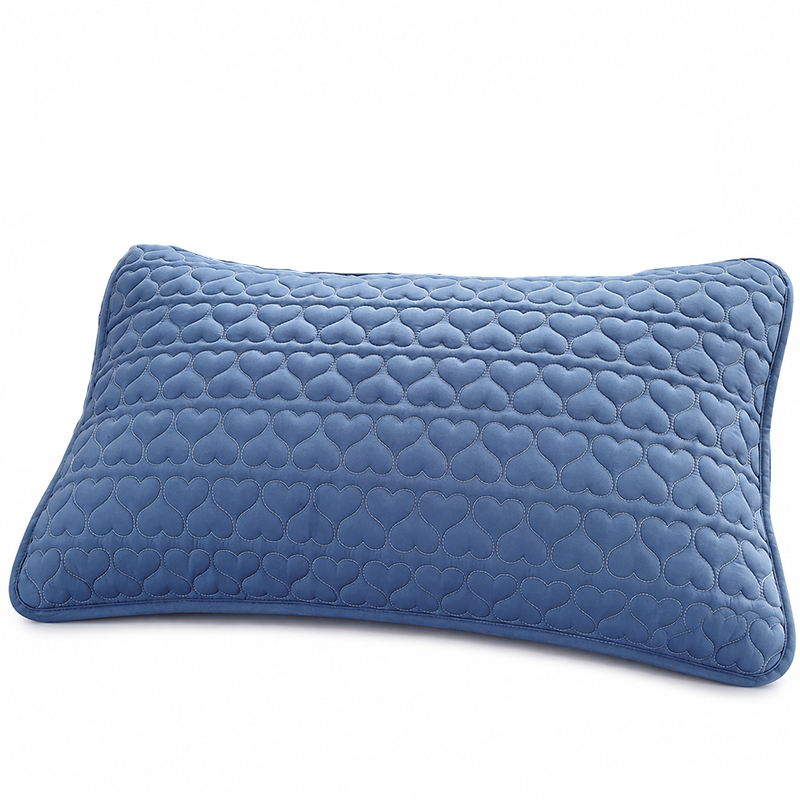 Skin-friendly and comfortable Pillow Protector 48x74cm Blue（Pack of 1）- Sweat