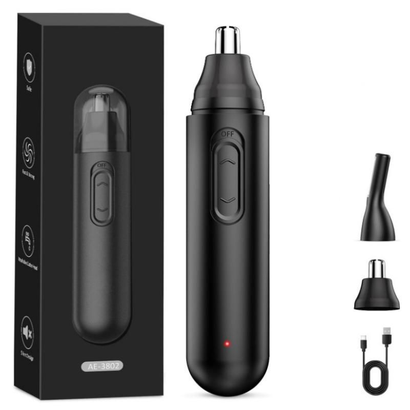 Hair Grooming Kit-Men's Electric Hair Clipper and Nose Trimmer Set - Stainless view 9