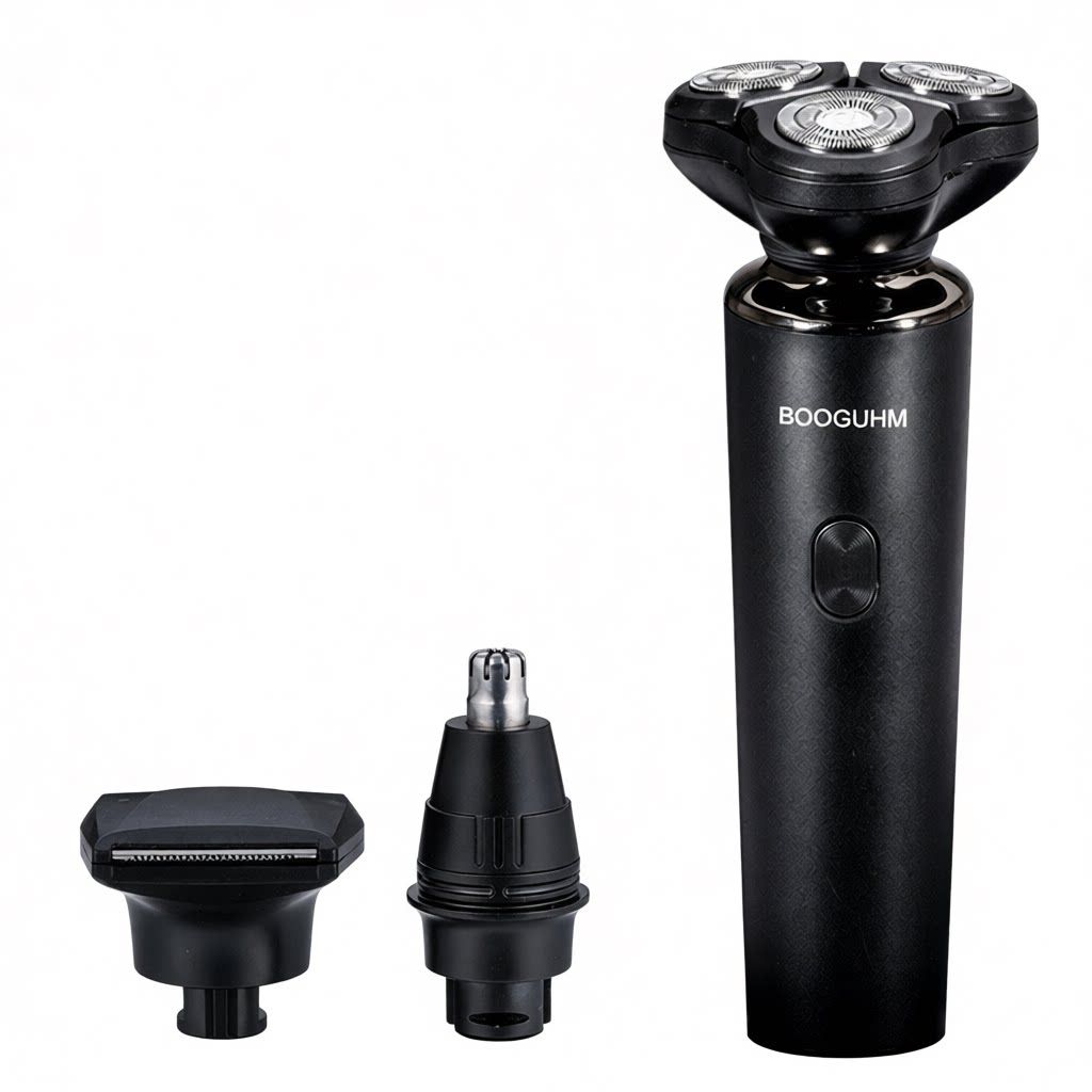 3-in-1 Electric Shaver for Men - USB Rechargeable