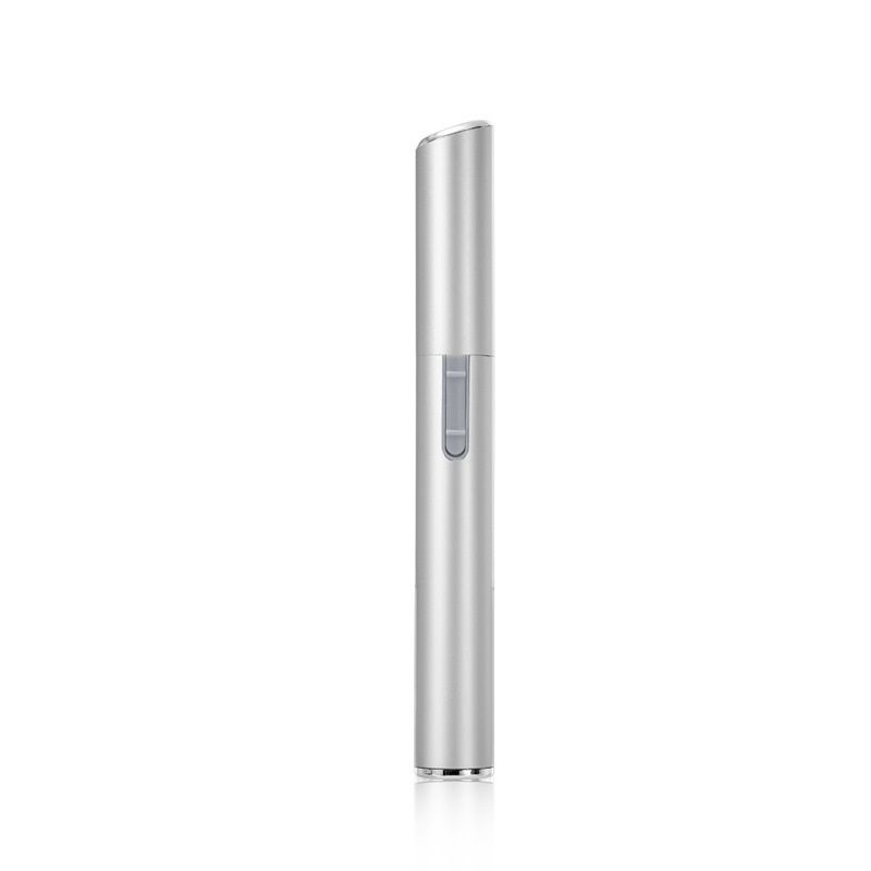Silver Rechargeable Electric Eyebrow Trimmer - USB Charging