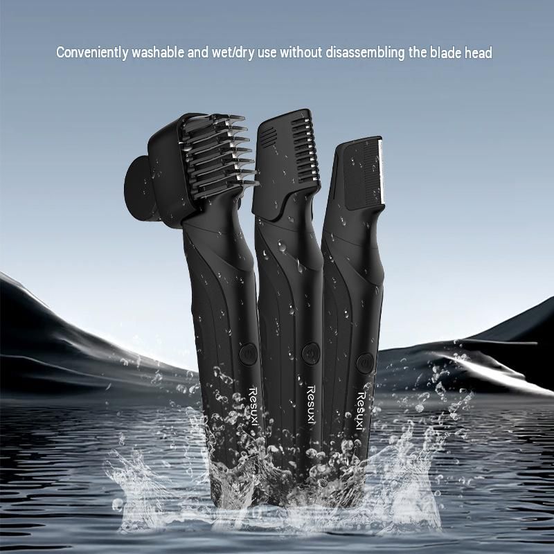 3-in-1 Electric Body Groomer for Men - IPX5 Waterproof view 8