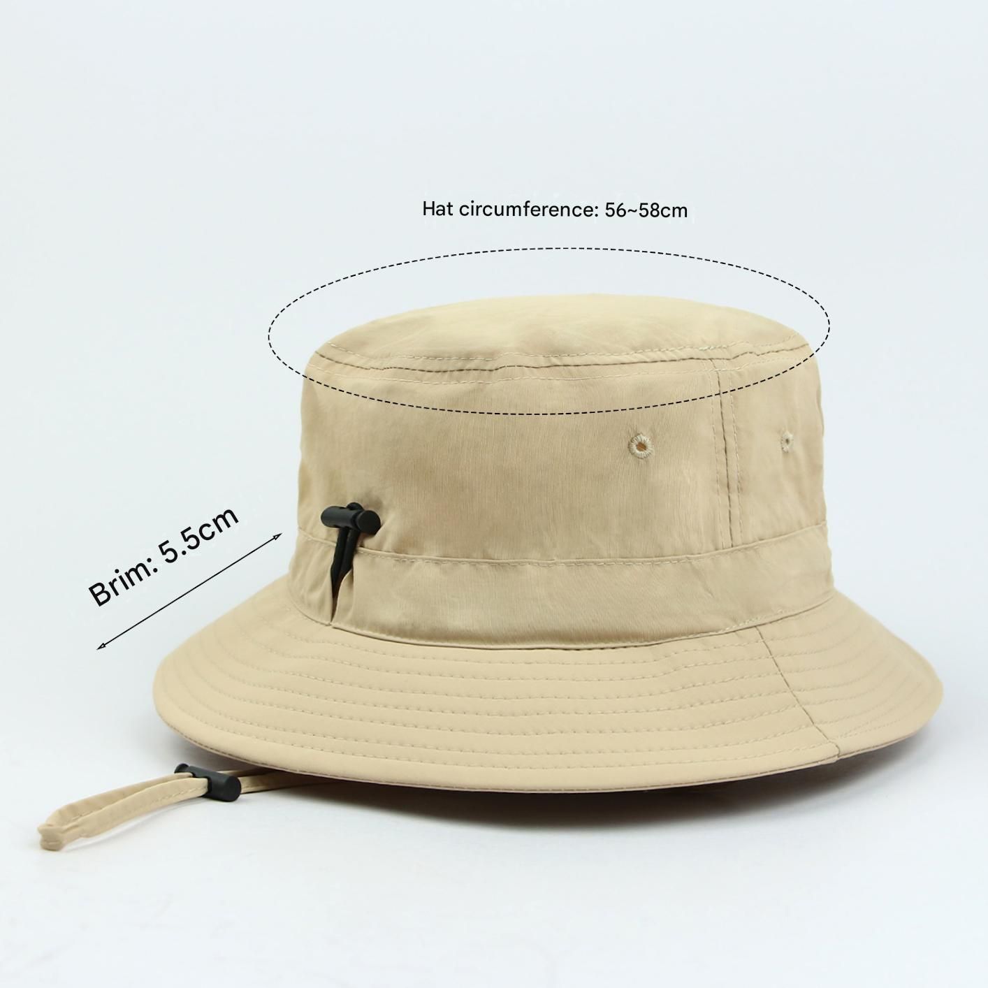 Navy blue Outdoor UPF Sun Protection Bucket Hat - Lightweight Quick-Dry view 4