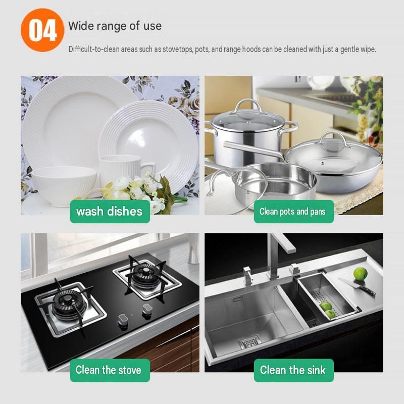 6 Pack Stainless Steel Scouring Pad with Hanging Loop - Heavy Duty Kitchen view 7