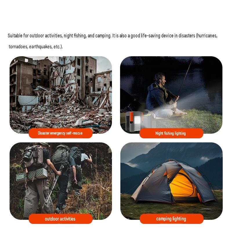 Saltwater Powered LED Camping Lantern - Emergency Light with 72 Hour Runtime view 5