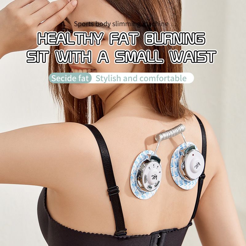 Silvery-white Portable EMS Body Shaping Massager - 15 Intensity Levels view 2