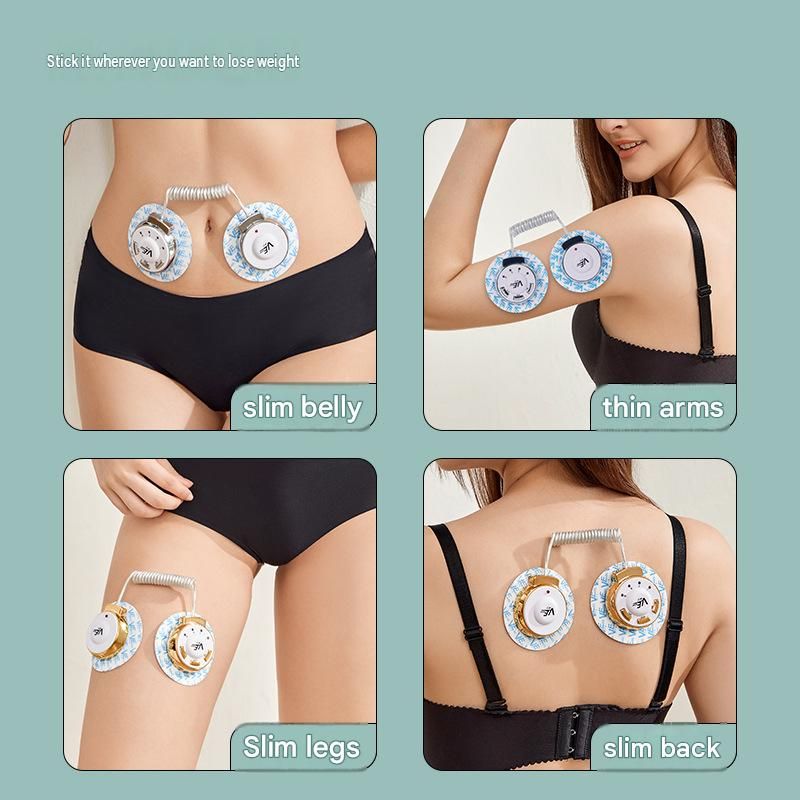 Silvery-white Portable EMS Body Shaping Massager - 15 Intensity Levels view 4