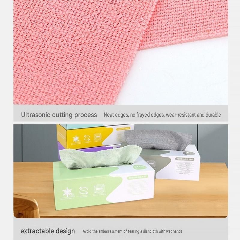 Purple Disposable Microfiber Cleaning Cloths-Buy two get one free view 11