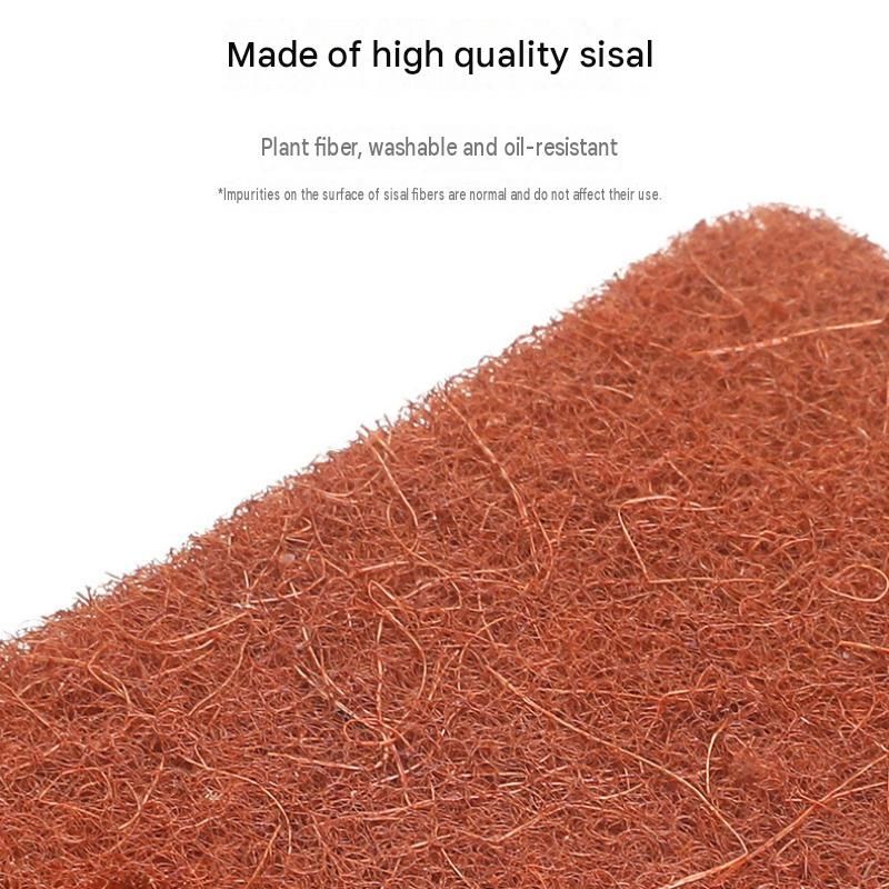 1 Piece Yellow perforated Wood Pulp Cellulose Dish Sponge - Double-Sided view 5