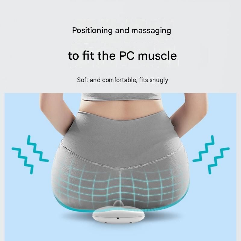 Black Rechargeable PC Muscle Trainer - ABS and Silicone Pelvic Floor Exerciser view 8