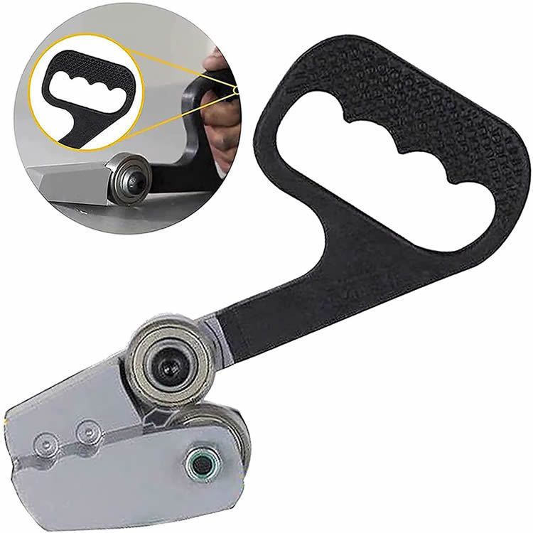 2 Pack Fast Metal Plate Cutter - Zinc Alloy and Steel Manual Sheet Metal Shear