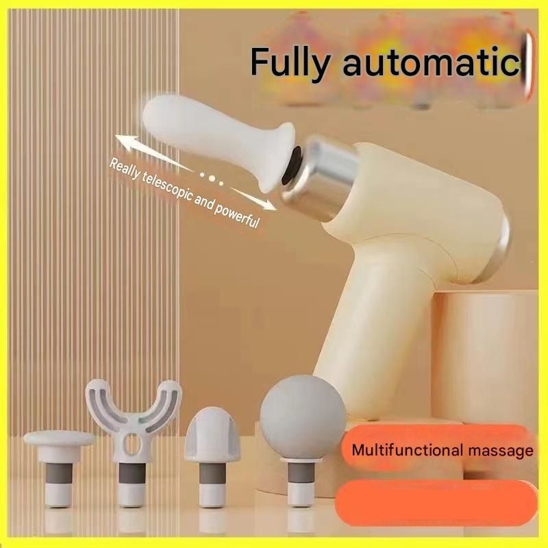 Mini Massage Gun - Portable Percussion Massager with 14 x 3.6 cm massage head view 2
