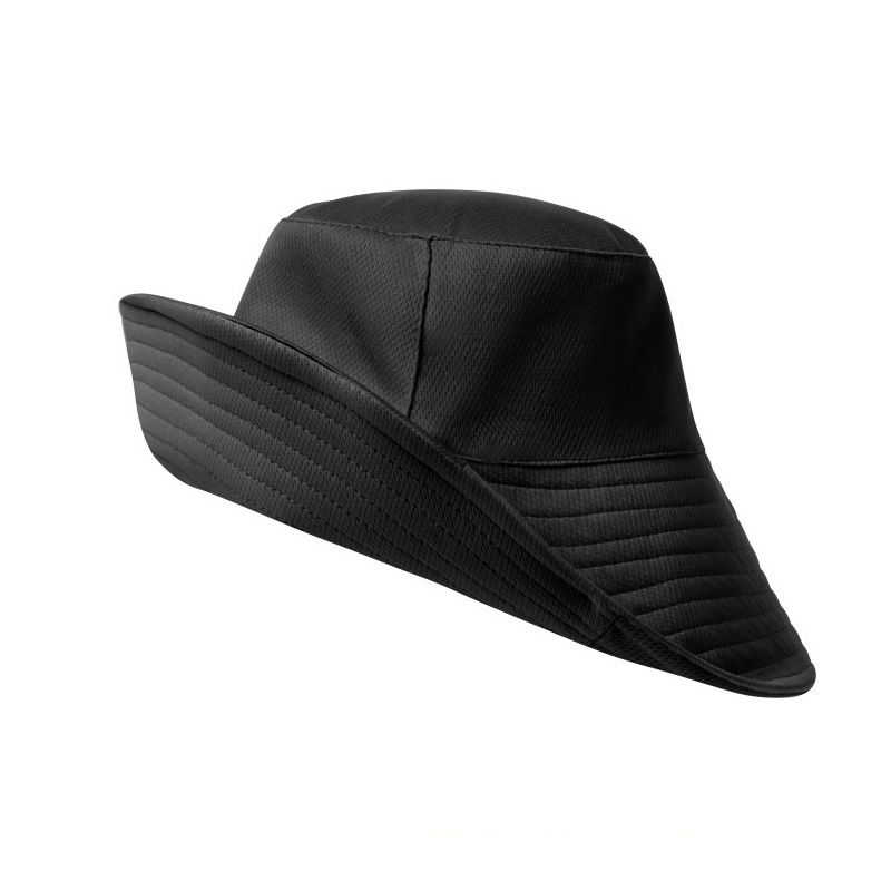 Black Reversible UV Protection Bucket Hat - UPF 50+ Wide Brim Sun Hat