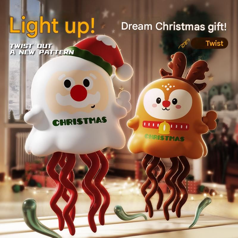 Reindeer-inspired design Wind Up Dancing Toy - Halloween and Christmas ABS view 4