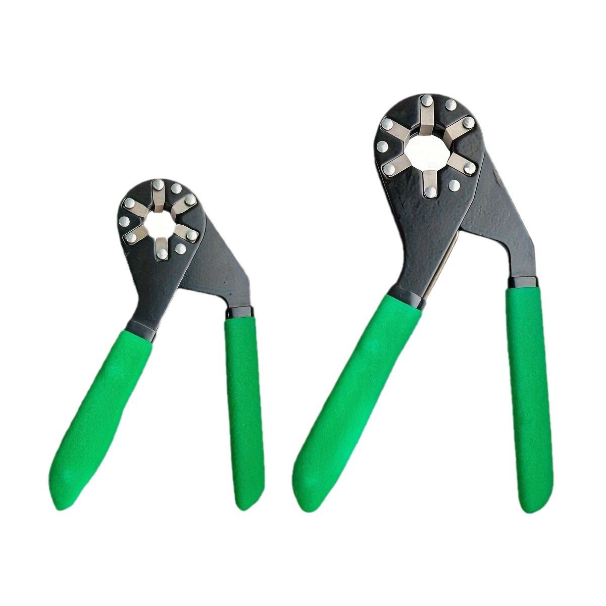 Green 6-inch and 8-inch Multi-Purpose Hexagonal Magic Wrench set- High Carbon