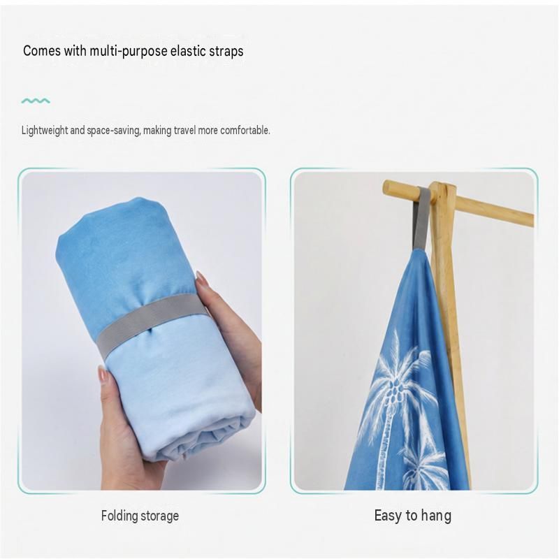2 pack Quick Dry Microfiber Surf Poncho Towel（Style 4）- Hooded Changing Robe view 7