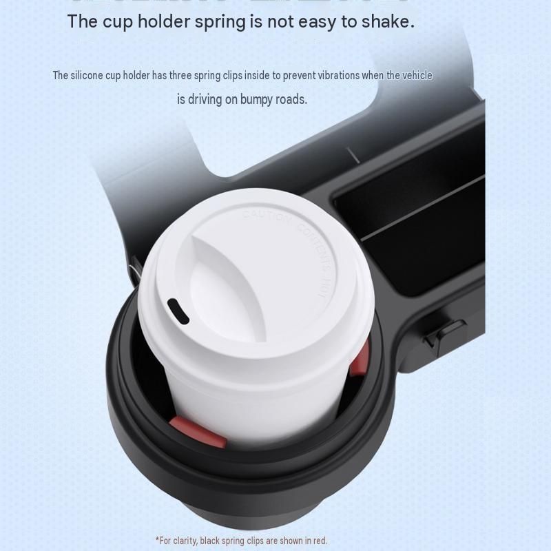 2 pack 4-in-1 Car Window Cup Holder and Phone Mount - Adjustable Dashboard view 5