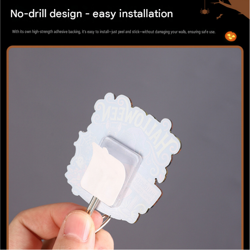 10-pack Halloween Themed Acrylic Wall Hooks（Witch Brewing Potions pattern） view 7