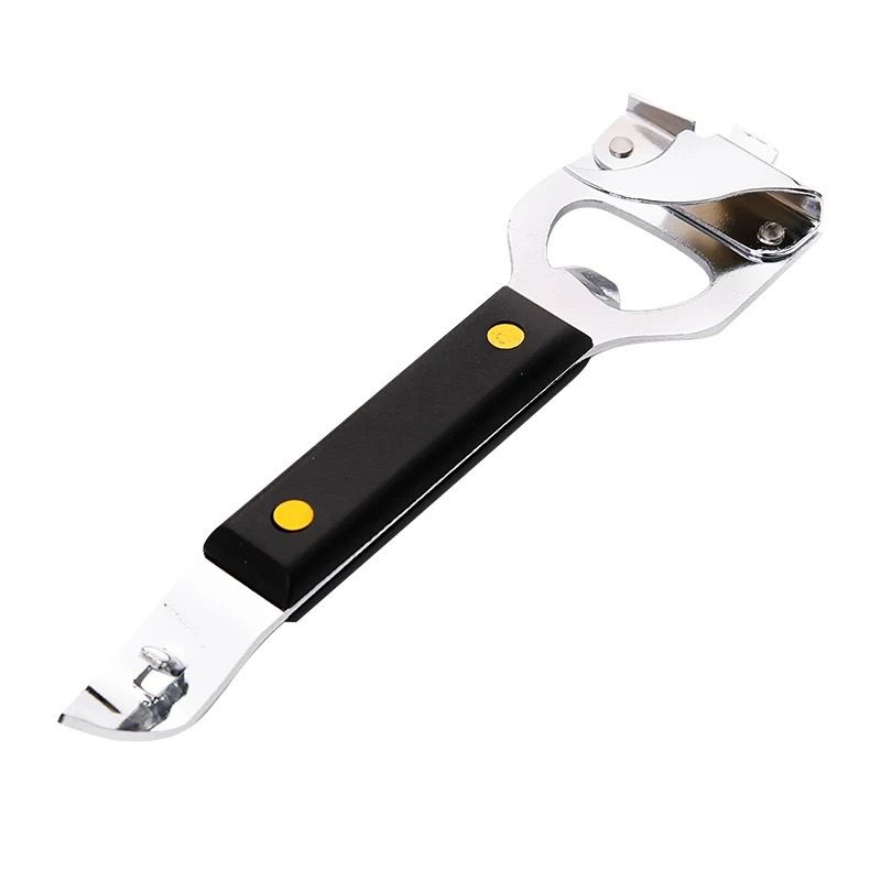 4-in-1 Stainless Steel Bottle Opener and Can Opener - Heavy Duty Beer Opener