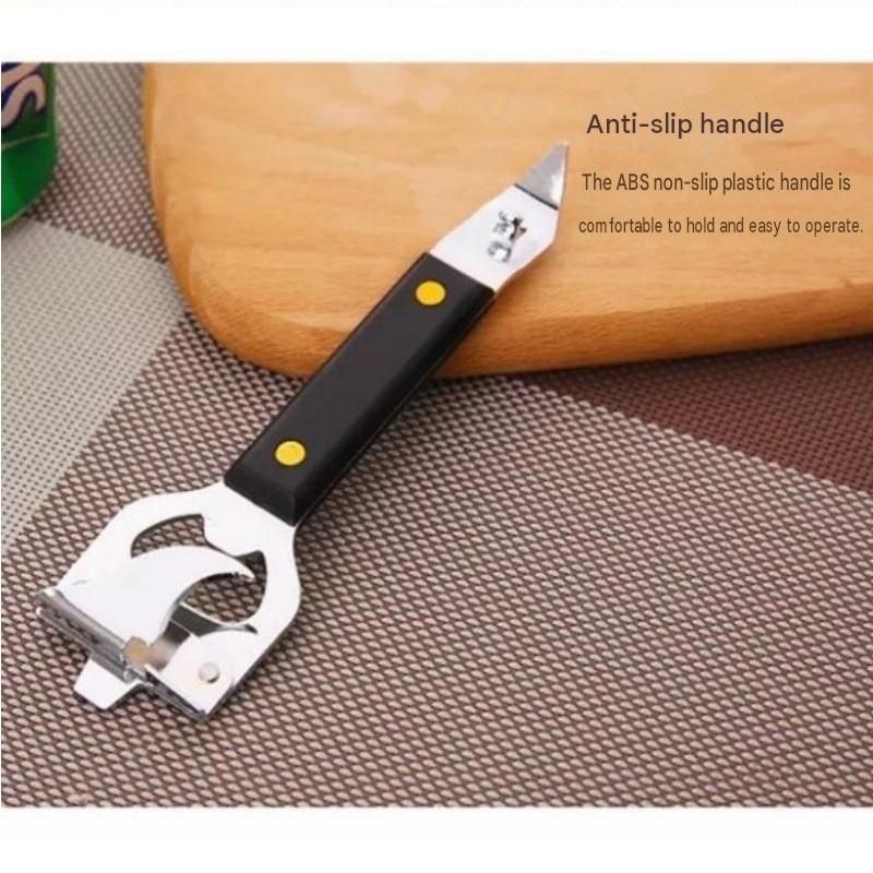 3-pack 4-in-1 Stainless Steel Bottle Opener and Can Opener - Heavy Duty Beer view 4