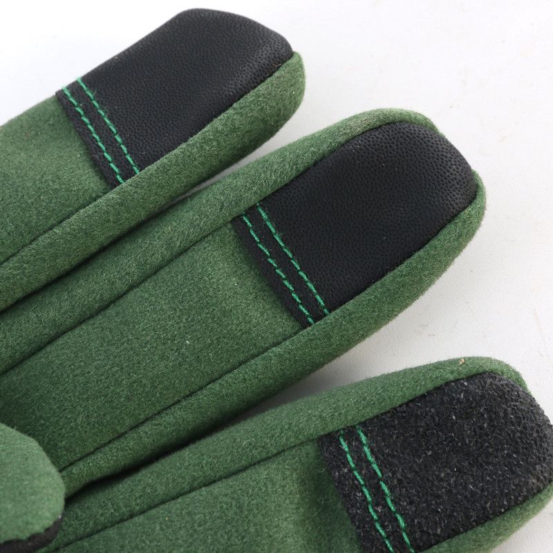 Green Garden Knee Pads and Gardening Gloves Set - Adjustable Neoprene Knee view 14