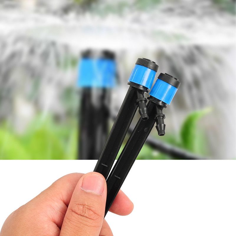 20-pack Adjustable 360 Degree Micro Sprinkler Stake - 18cm Garden Irrigation view 4
