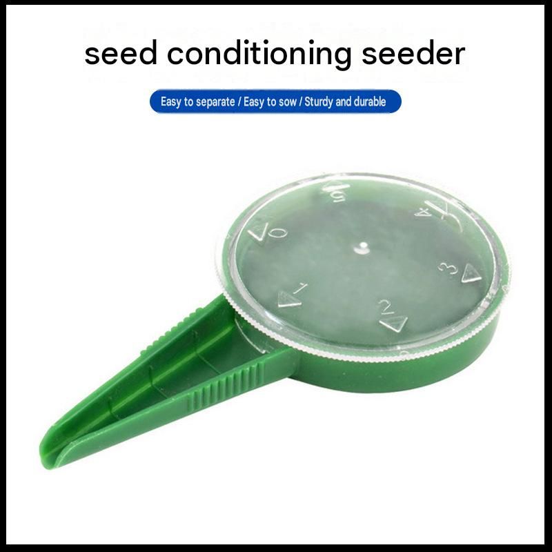 Garden Sowing Kit - 1-pack 12-Hole Soil Dibber and 3-pack Adjustable Manual view 7