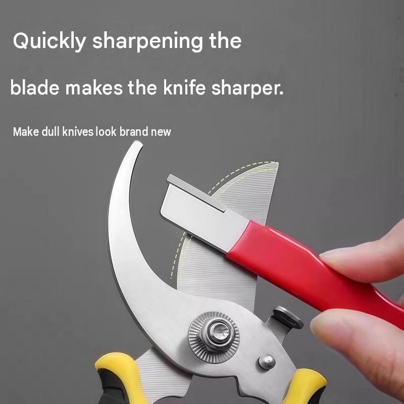 3-pack Black Portable Alloy Steel Knife Sharpener Tool - 125mm Ergonomic view 5