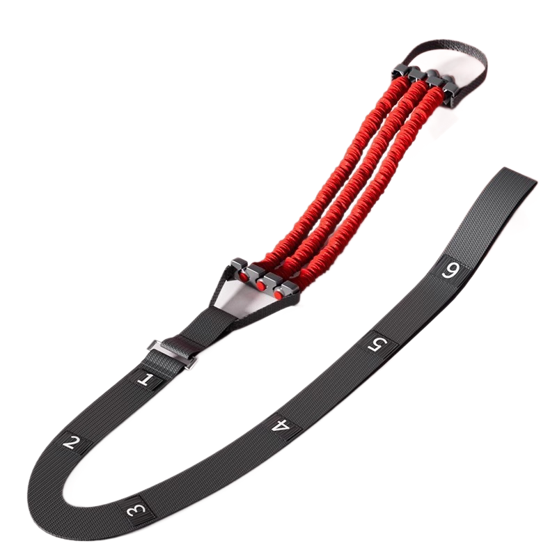 Adjustable Pull Up Assist Band - Home Gym Resistance Trainer with Latex Tubes