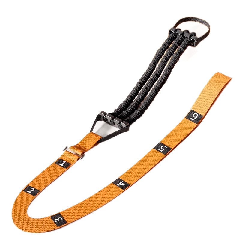 Adjustable Pull Up Assist Band - Home Gym Resistance Trainer with Latex Tubes