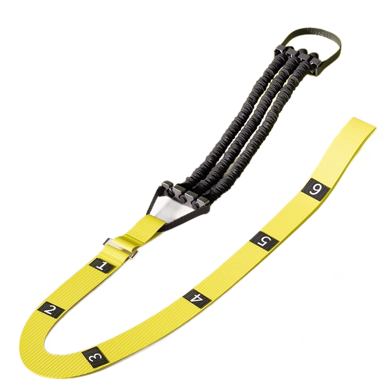 Adjustable Pull Up Assist Band - Home Gym Resistance Trainer with Latex Tubes