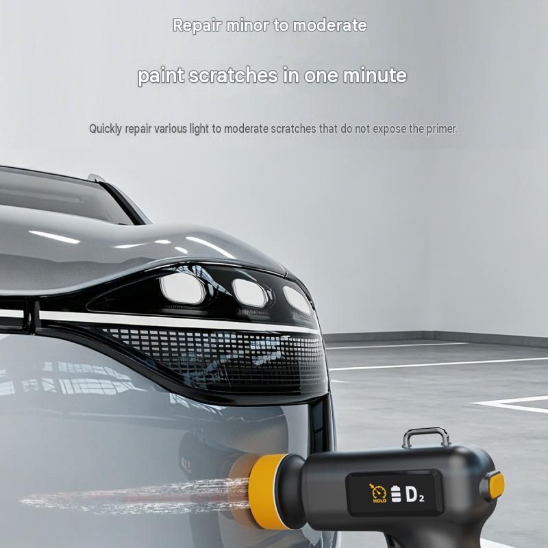 Cordless Car Polisher and Waxer Kit - 2-Speed Electric Buffer with LCD Display view 6