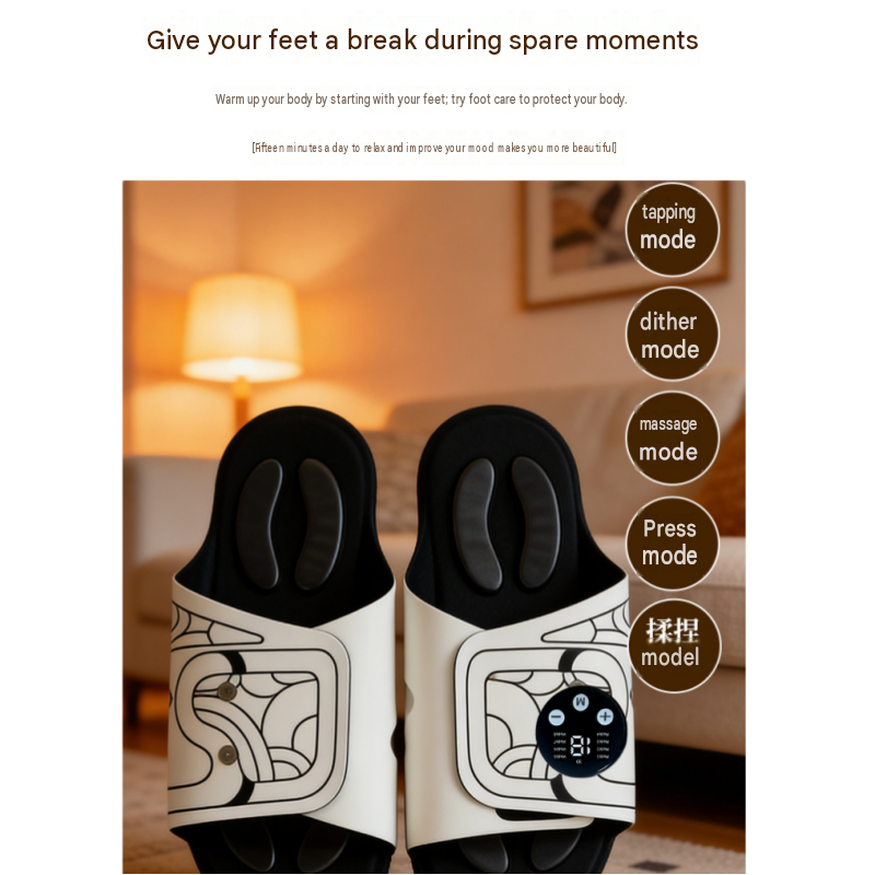 EMS Foot Massager Slippers - 8 Modes view 5
