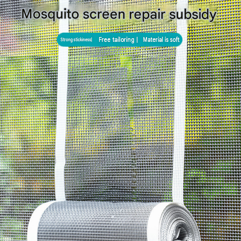 3-pack Self-Adhesive Window Screen Repair Patch - 10cm Wide DIY Flyscreen Mesh view 2